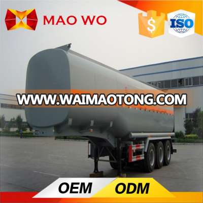 China brand fuel tank semi trailer , heavy oil tanker truck price